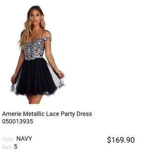 Homecoming dress size 5